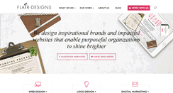 Desktop Screenshot of flair-designs.com